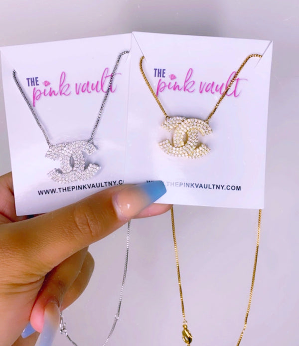 Deluxe Double C Necklace