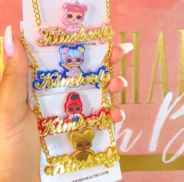 LOL Dolls Character Necklace