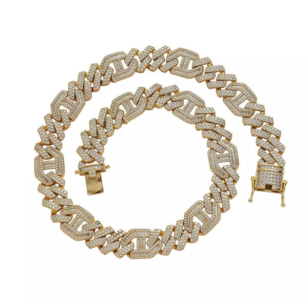 Icy Deluxe Cuban Link | Gold