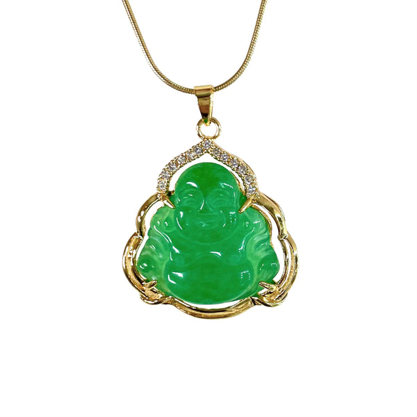 Jade Embroidered Buddha