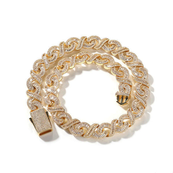 Infinity Cuban Necklace