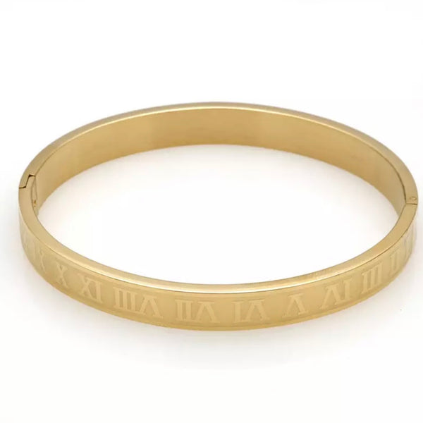 Roman Numeral Bangle