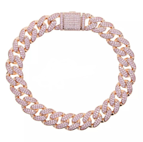 Rosa Cuban Anklet | 12MM